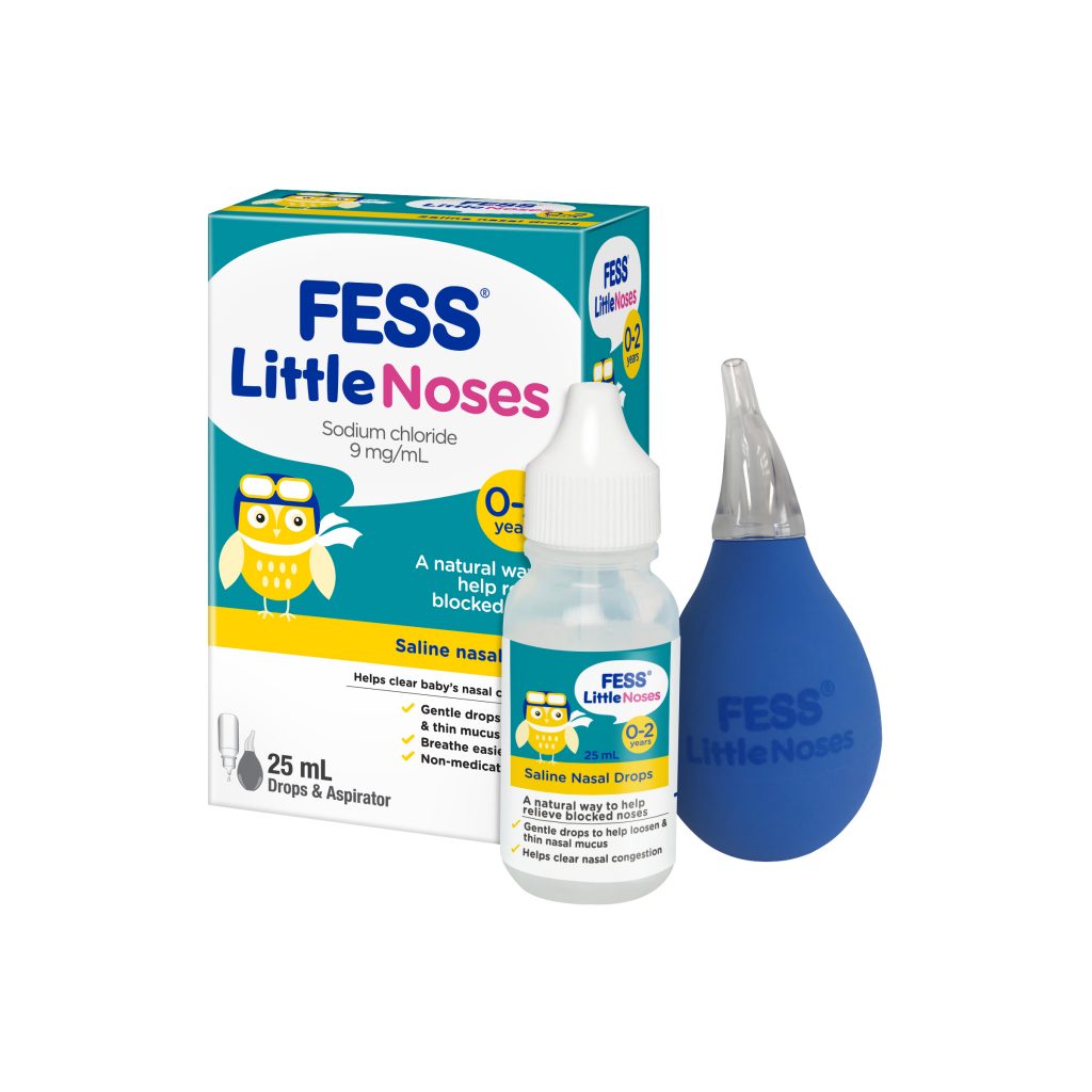 FESS Little Noses Drops & Aspirator 25ml